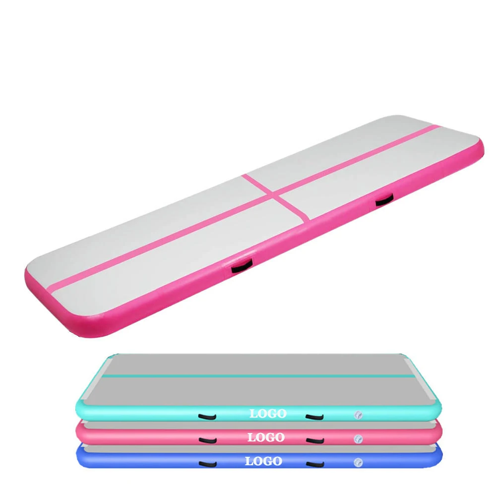 Premium Air Mat Tumble Track Inflatable Gymnastics Tumbling Mat 6.6ft 10ft 13ft 16ft 20ft 23ft 26ft Training Mats 4/8 inches