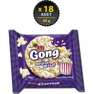 Сборщик кукурузы и мешковатого риса Eti Gong 40 г x 18 свежий запас новая дата из