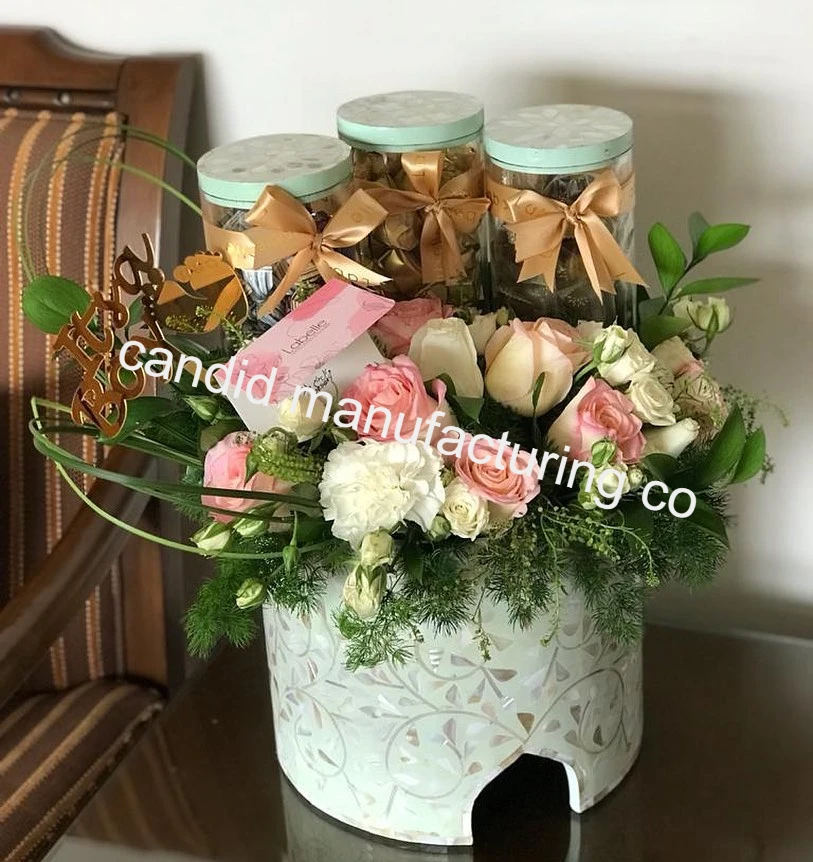 Eid  dessert table golden cake stand creative wedding table props retro cake plate dessert display stand