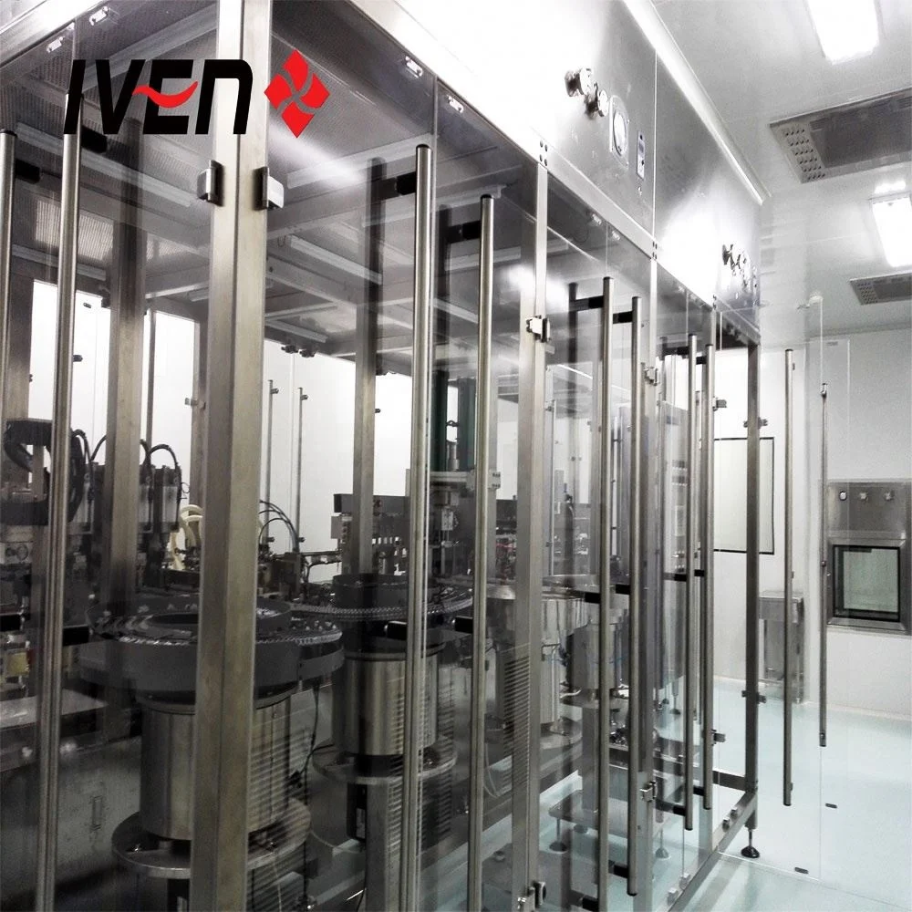 No Dead Zones in the Whole Production Line Fully Automatic Healthcare Industry IV Infusion Soft Bag Filling Sealing Machine