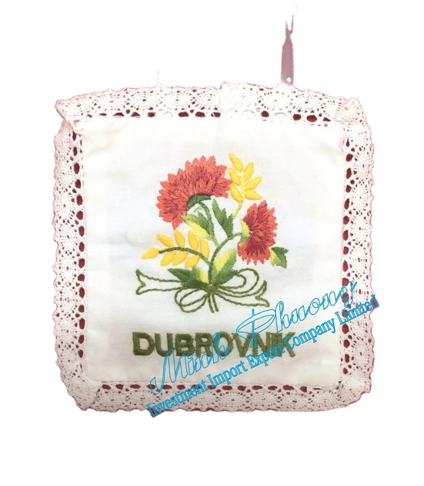 Wholesale Quality The Vietnam Good Quality Lavender Sachet Embroidery Crafts from Vietnam Best Supplier