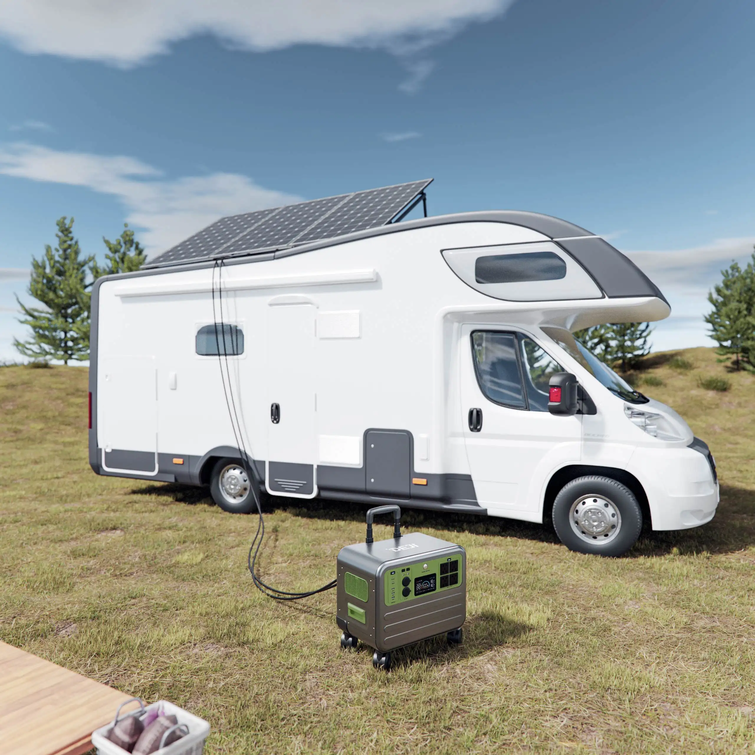 300W 700W 1200W 2200W Outdoor Camping Power Generator AC Source Power Supply Bank Solar Portable Power Station