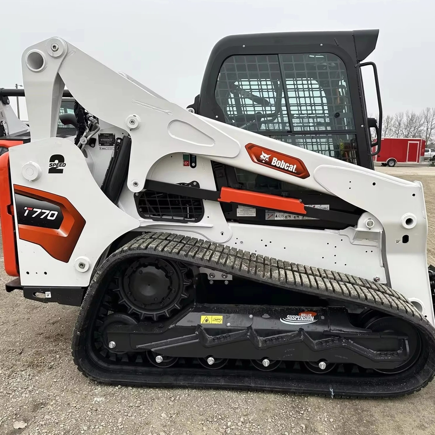 Compact Track Bobcat T770 Skid Steer Loader  Hydraulic Skid Steer Loader Diesel Breaker For Sale