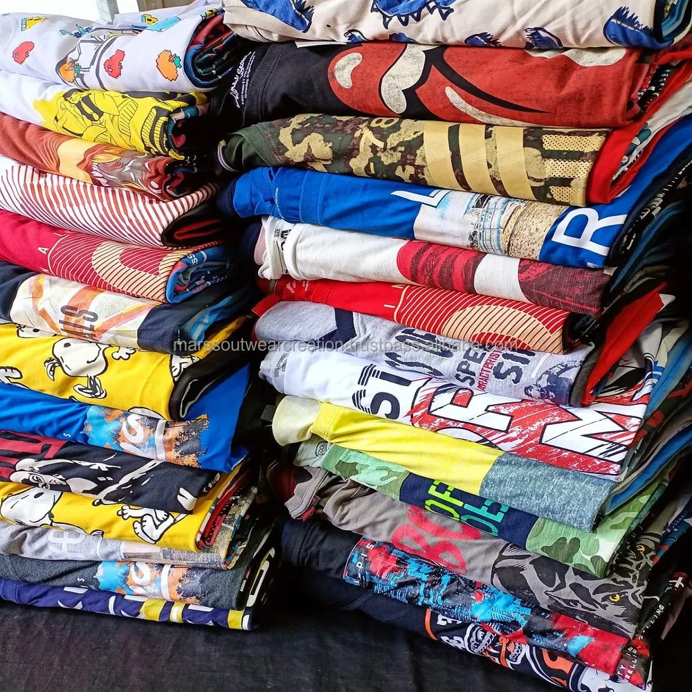 Overrun 2022 Huge Stock T-Shirt 100% Cotton Colorful Tshirt For Men Super Cheap Price stock lot summer clothing Apparel Stock