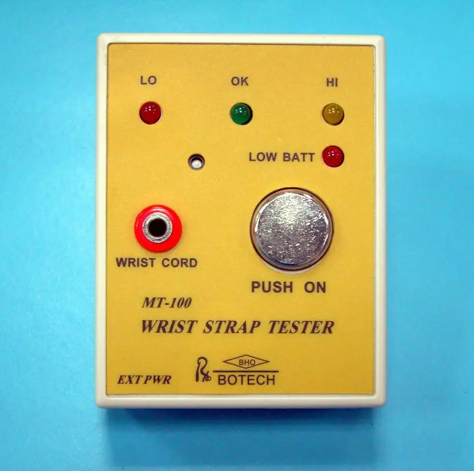 MT-100 Test meter esd wrist strap tester antistatic wrist strap tester