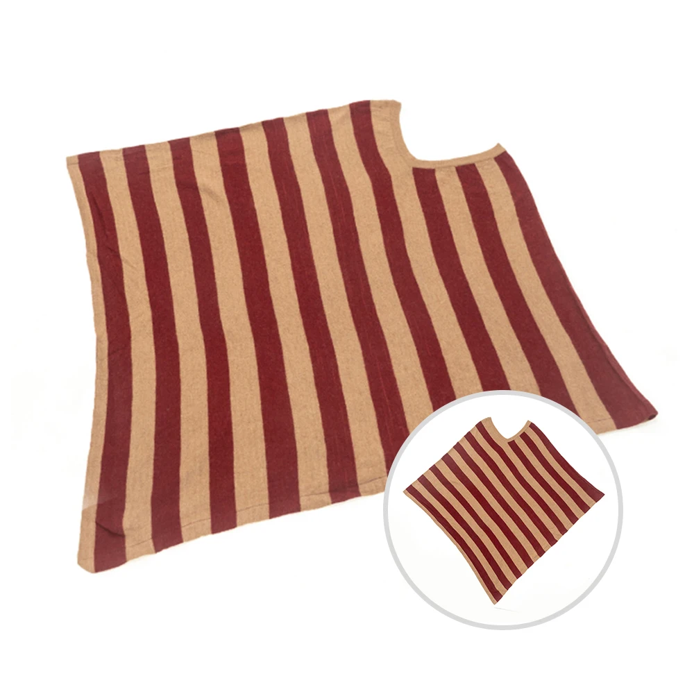 Cashmere Womens Sweater Best Quality Strip Patterned Outdoor Holiday Wear Thin Ponchos For Women Buy At Great Price