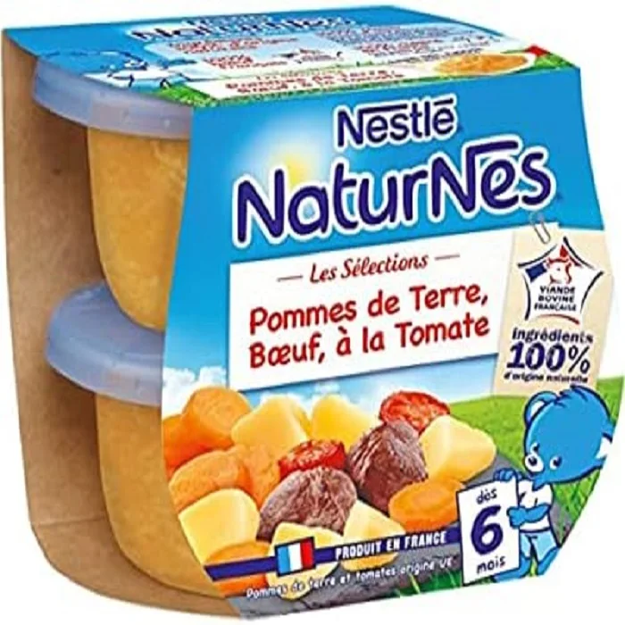 Nestle Naturnes Bio Manz Platano 190G