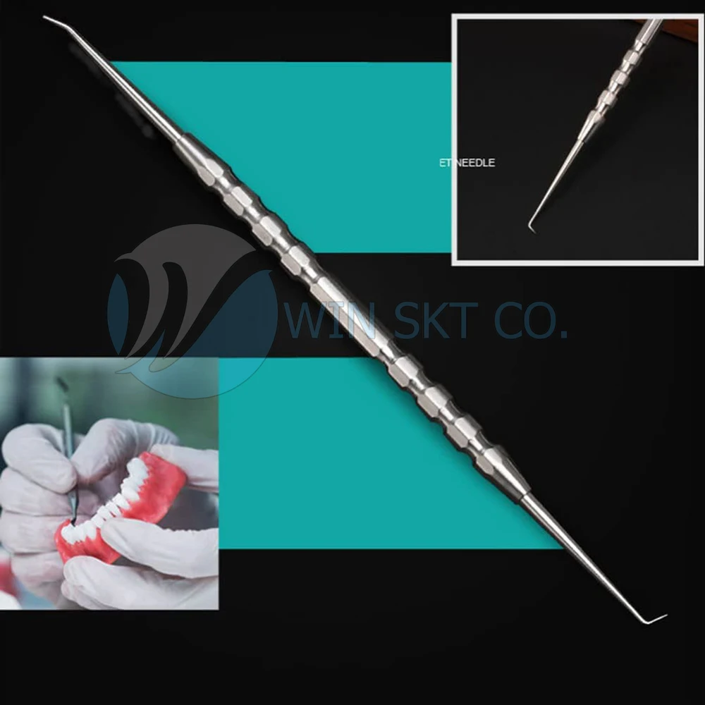 Premium Quality 5 Pcs Mouth Mirror Tweezers Scaler Stainless Steel Dental Teeth Whitening Cleaning Dental Set