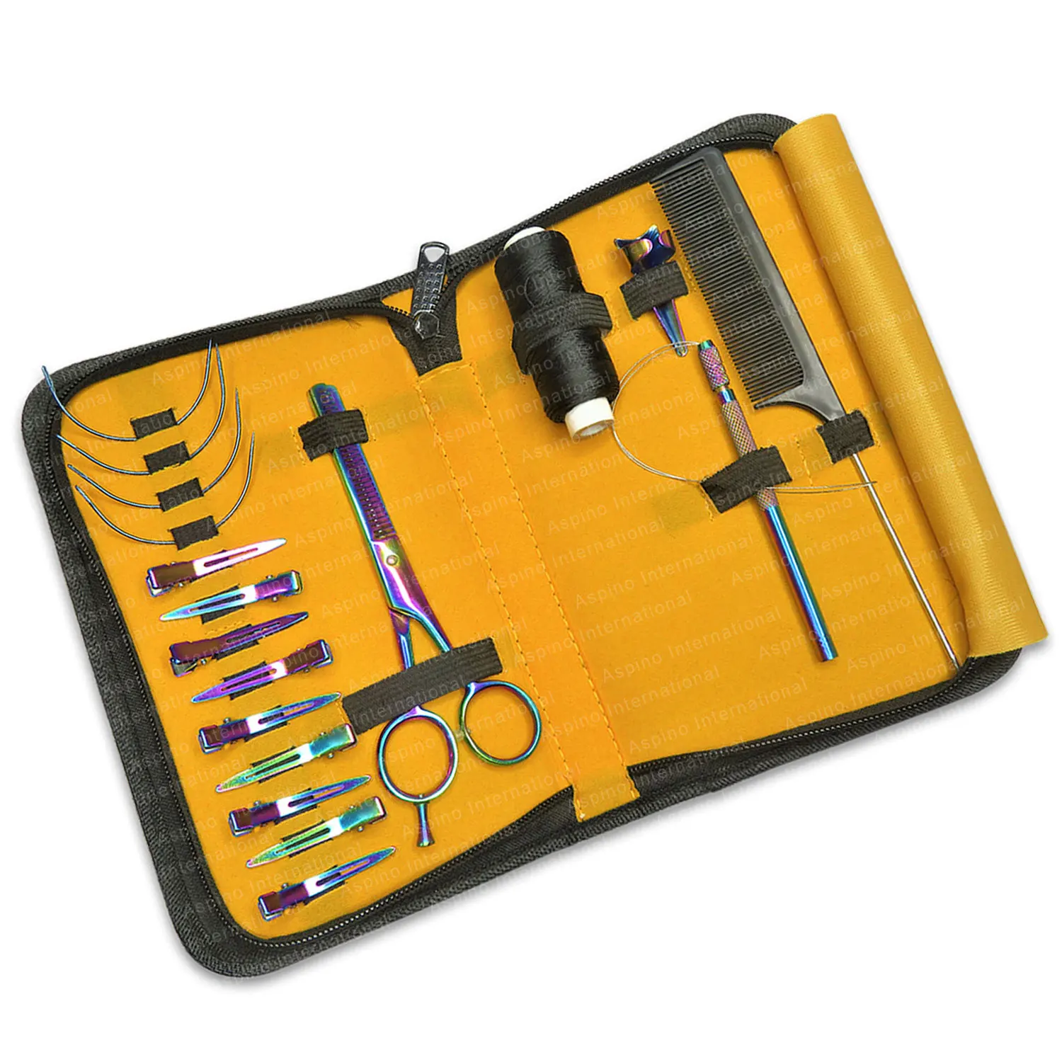 Latest Quality Manufacturing Hair Extension Tools Kit With Customized Accessories In Multiple Color With Custom Logo Labeling