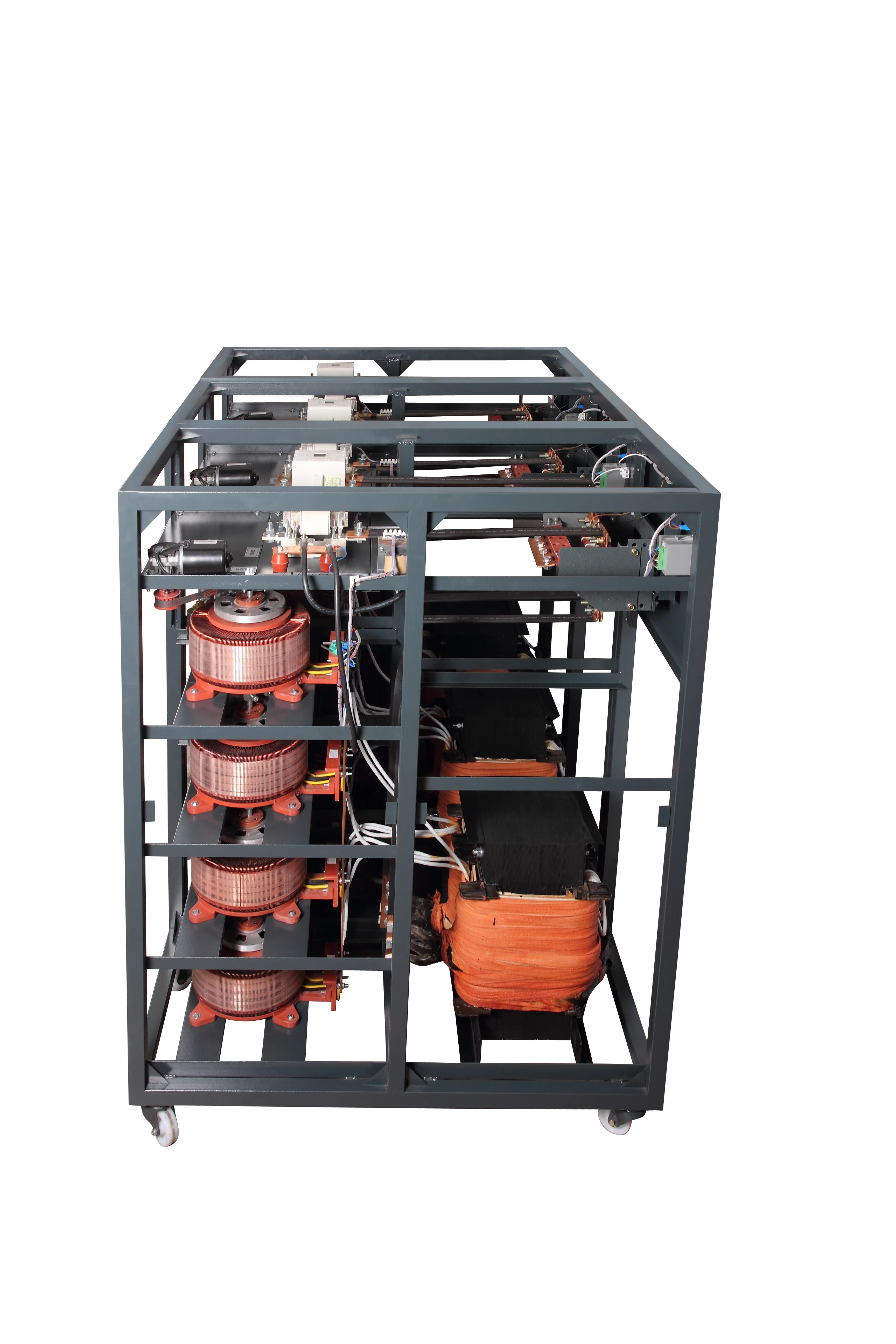 3 Phase Servo Motor 250 KVA Voltage Regulator Stabilizer 275 -435 V/380 V Aluminium and Copper with protection Unit Best Quality