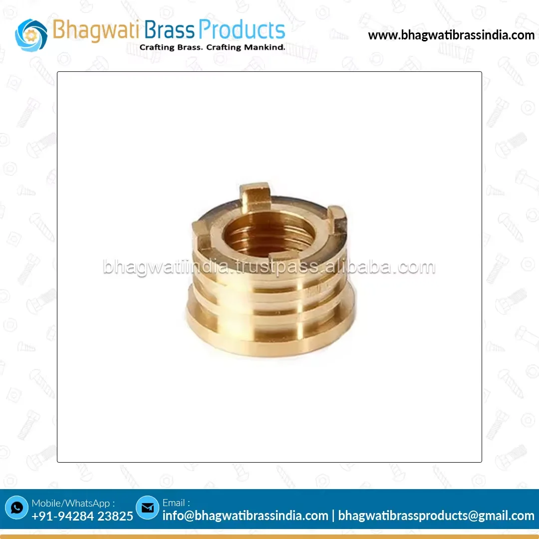 Best Seller PPR Inserts Nuts with Brass and Stainless Steel Metal Customized Size Available PPR Inserts Nuts