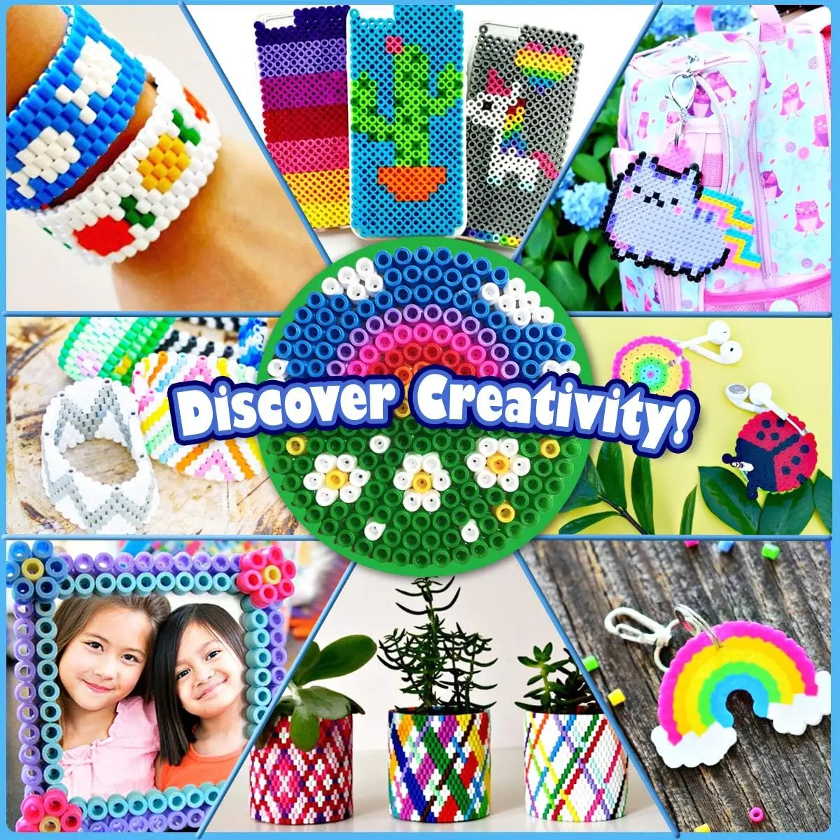 Custom Mini Compatible Hama Melty Beads Melting Iron Fuse Beads Craft Set DIY