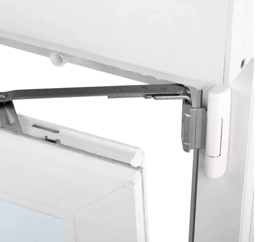 French Style Residential PVC Windows Double Pane Window