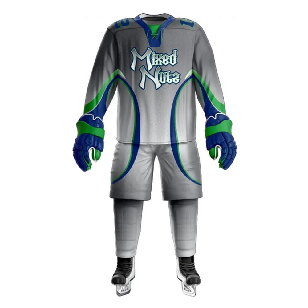 Hot Selling Custom Sublimation Print Adult Size Ice Hockey Uniform For Men  / Best Wholesale Price  Ice Hockey Uniform