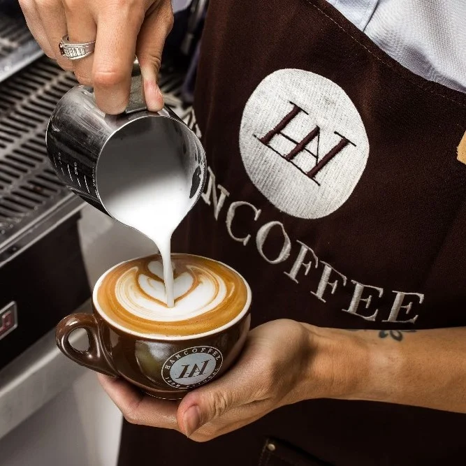 100% ЖАРЕНЫЙ КОФЕ РОБУСТА от производителя HANCOFFEE по низкой цене-ODM/OEM при условии