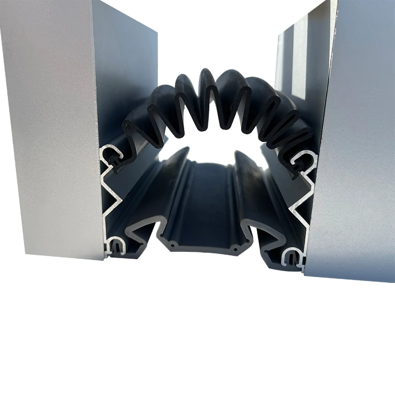 Elastomeric Rubber Wall to Wall and Ceiling to Ceiling Expansion Joint in Building Gap