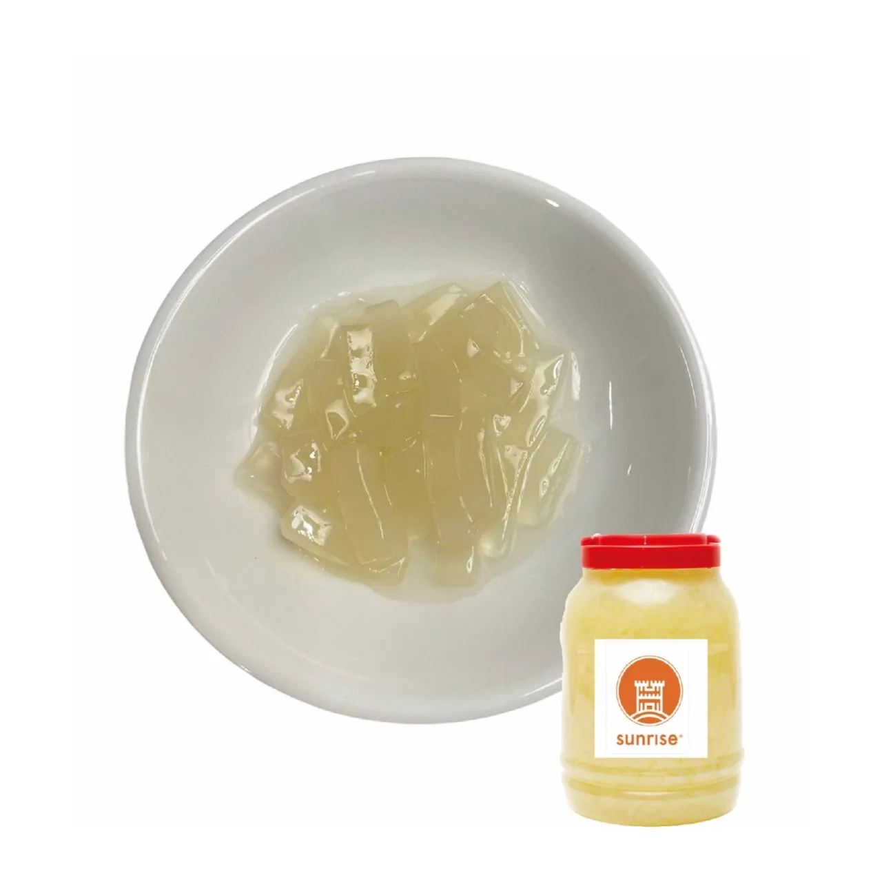 Taiwan top quality  bubble milk tea supplier lychee fruit lychee nata de coco