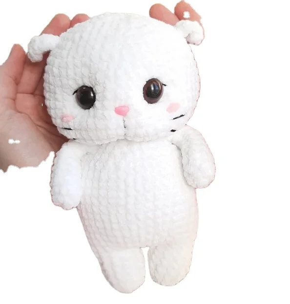 Crochet PATTERN Little kitten Plush animal toys