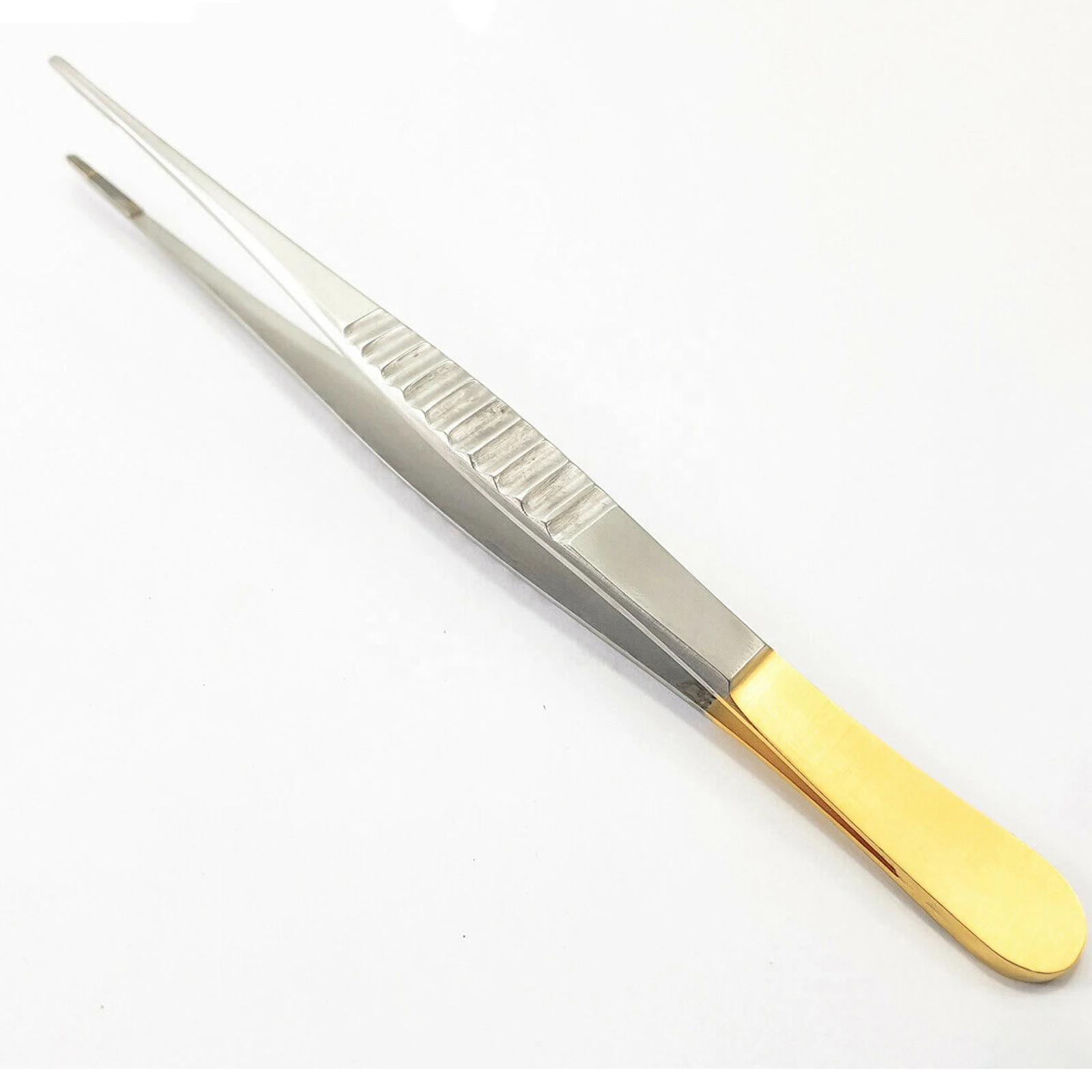 Dissecting Forceps Lightweight Full Straight Longitudinally Serrated Jaws 24cm Forceps