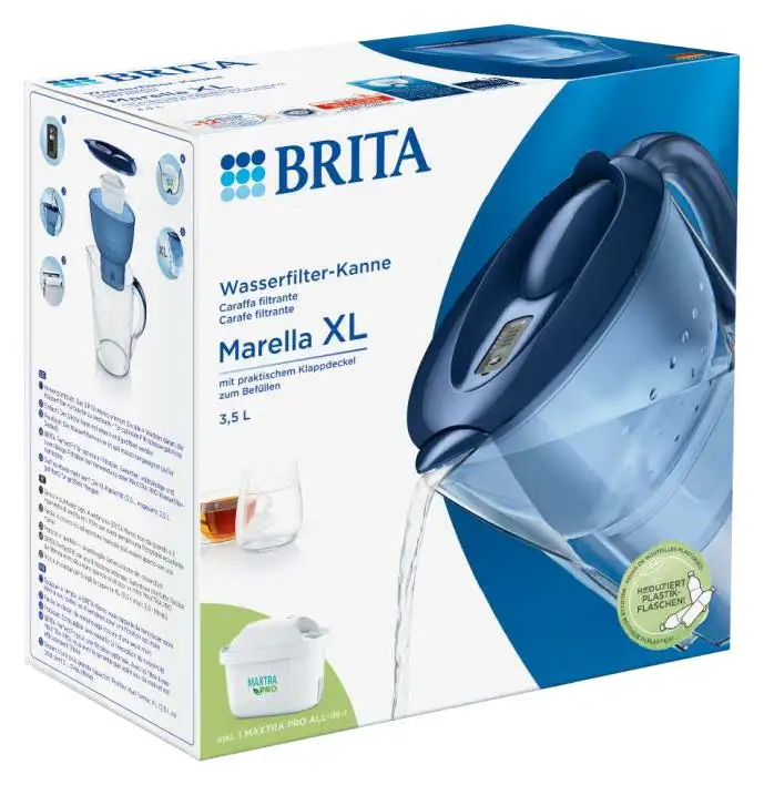 BRITA Marella XL 3,5 LT White Matra Pro ALL IN 1