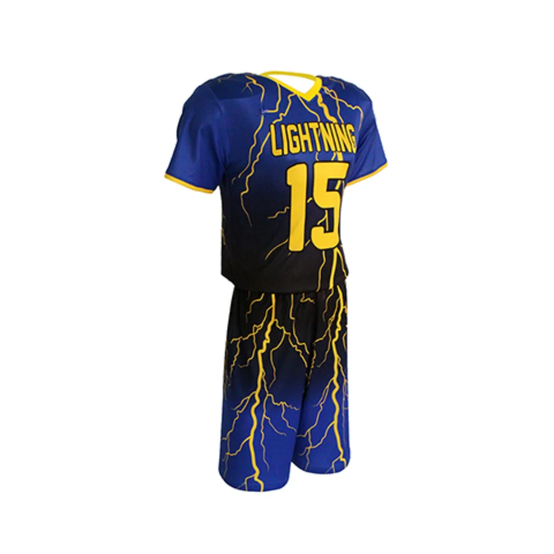Top Quality Sublimation Design Breathable Lacrosse Uniform Sets Factory Manufacturing Cheap Price Customized Lacrosse Uniforms