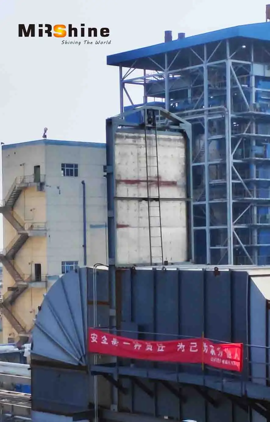 Low Maintenance Cost Electrohydraulic FGD Flue Gas Damper Door for Coal Coking Industrial