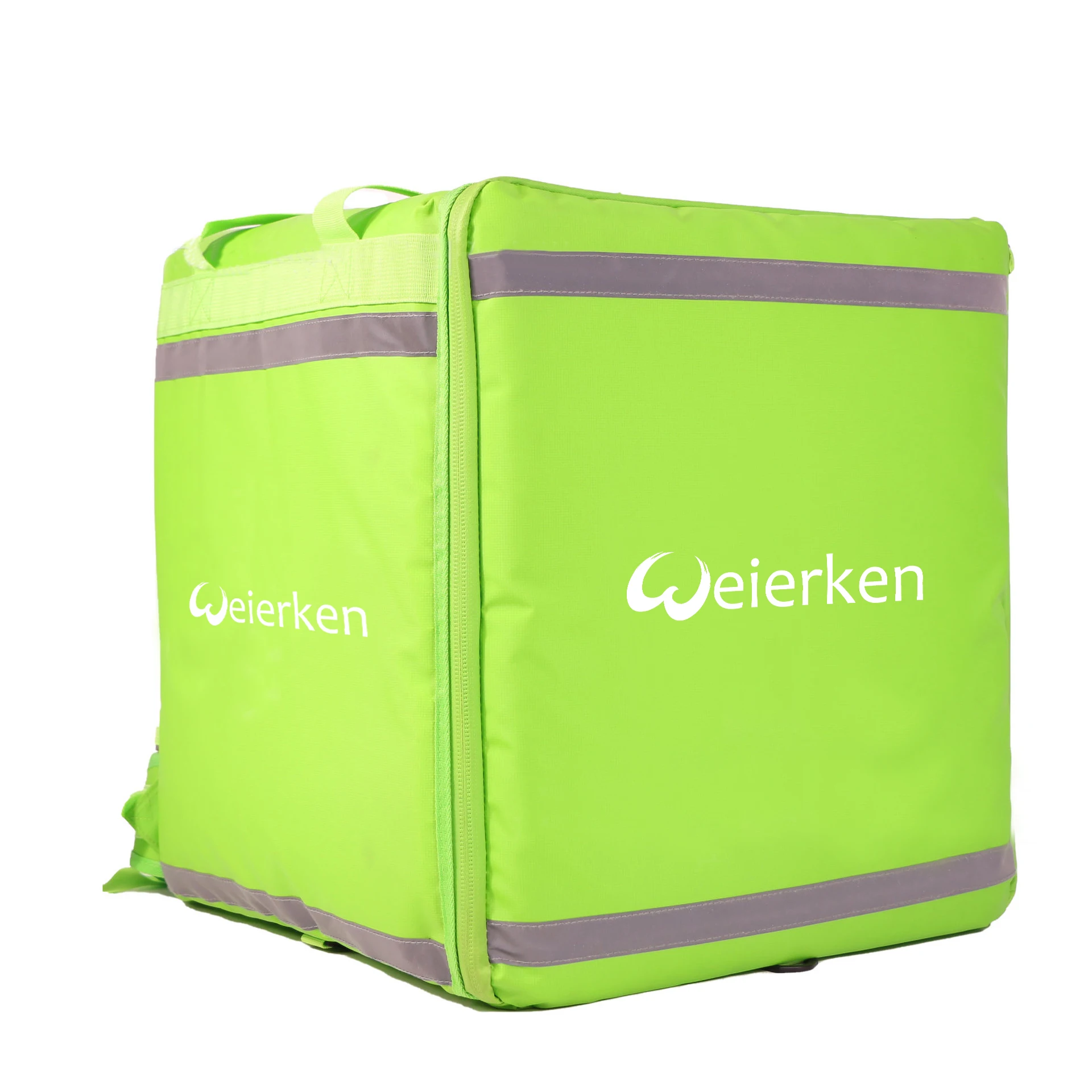 Wholesale Thick Durable Bike Motorcycle Bicycle Cooler Backpack Pizza Thermal Bag Food Delivery Insulated Bag CANS Letter EXCB03