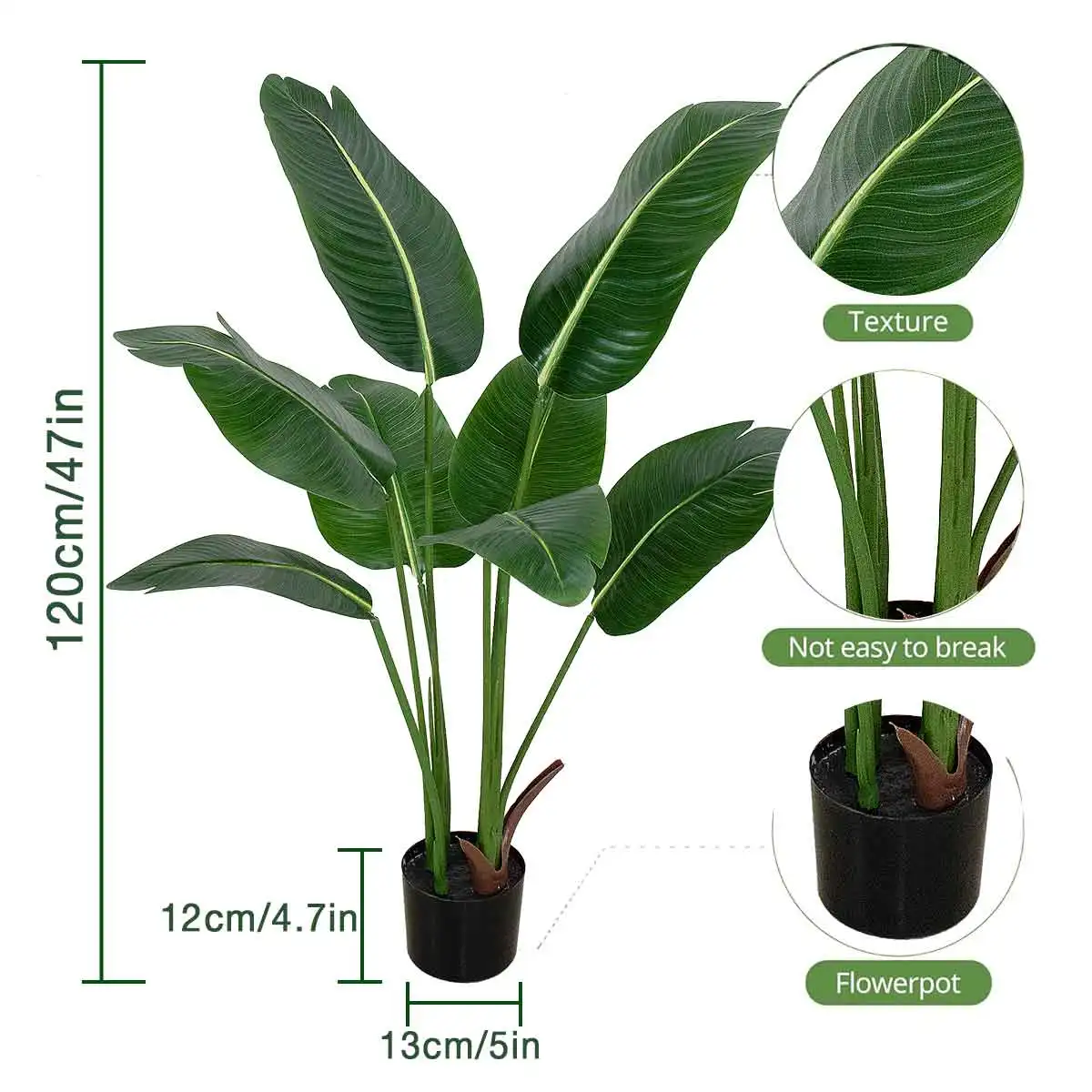 108 см/43 дюйма искусственное пластиковое дерево для домашнего декора Хэллоуина выпускных новогодних рождественских праздников-SKVT-Jiao