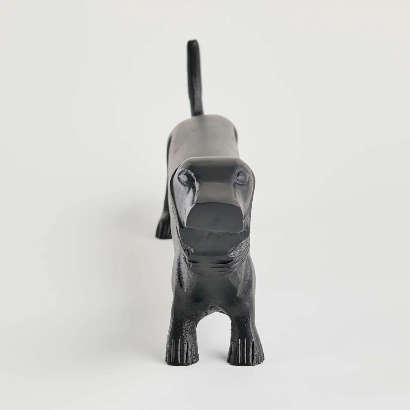 Aluminum Casting Metal Home Decorative dog Sculpture For Living Room Dining Room Bed Room Decorative