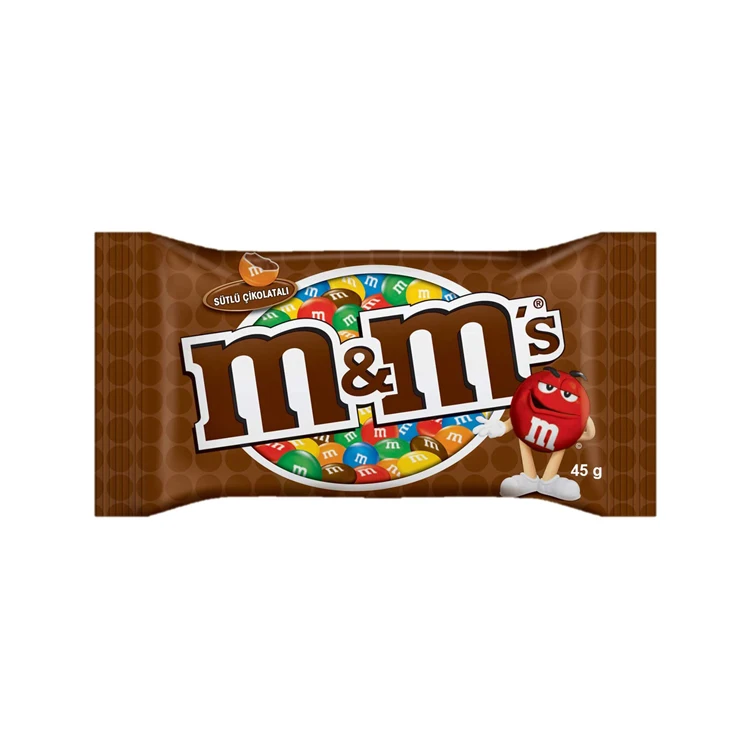 M&Ms Choco Candies Milk Chocolate Beans 30.6g Peanut Chocolate Beans