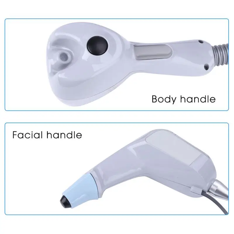 Portable rf 2 handles skin tightening Ultra 360 Face Lifting Body Slimming Monopolar RF Machine