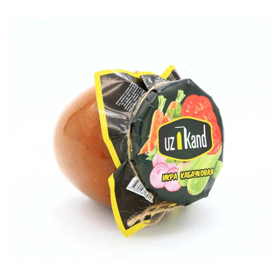 Natural Ingredients Canned Vegetables Zucchini Caviar Canned Squash Spread Courgette Zucchini Paste from Uzbekistan