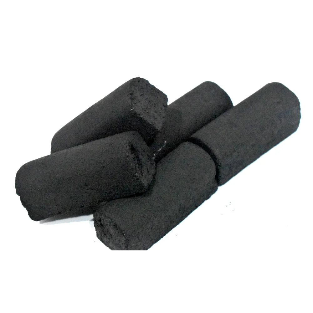 Eternal Flame Coconut Charcoal Briquettes Cylinder Shape Long-Lasting and Sustainable from Indonesia for Grilling BBQ