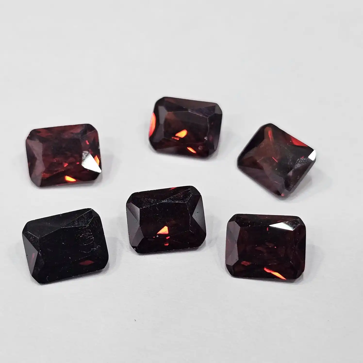 Excellent Quality Natural Rectangle Shape Cubic Zirconia Loose Gemstone Handmade Princess Cut For Jewelry Making