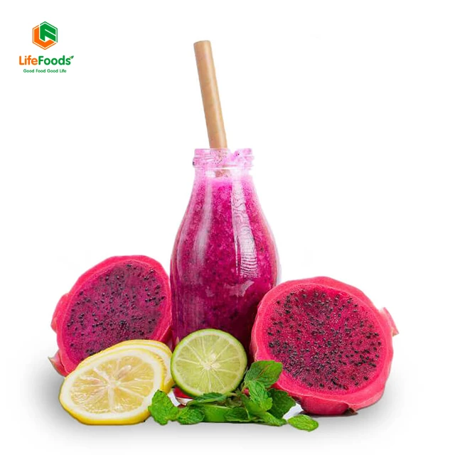 Color package weight MOQ negotiation accepted size pricing red dragon fruit Fresh Red Dragon Fruit Lifefoods from Vietnam