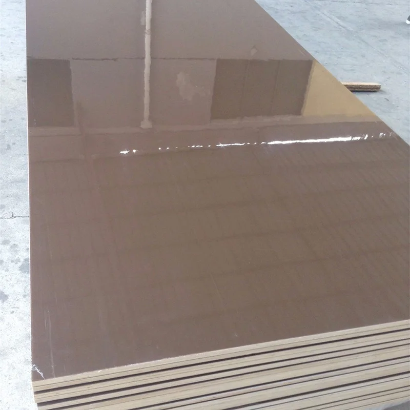 Wholesale Gloss plain color Light weight acrylic plywood for caravan