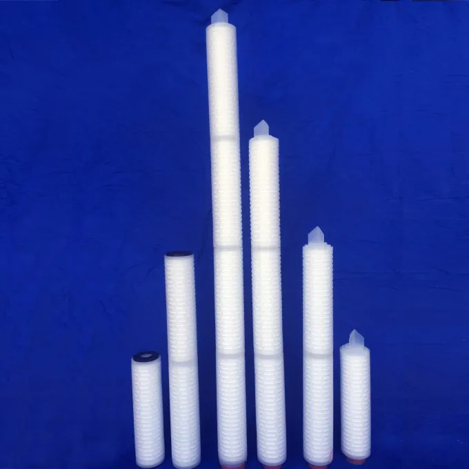 0.22 Micron PTFE/PVDF Pleated Filter Cartridge for Biopharmacetucal Water Filter
