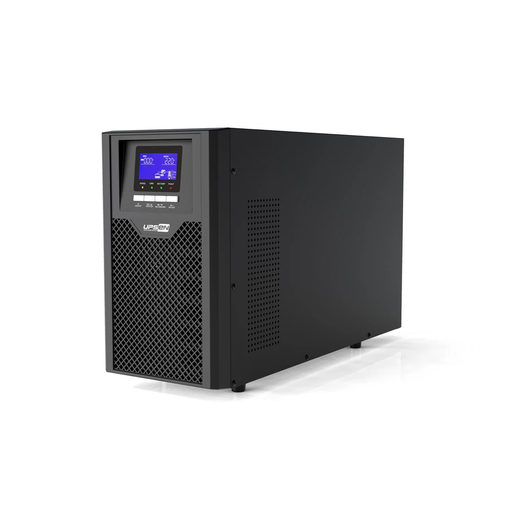 110VAC 1KVA 2KVA 3KVA lithium UPS inbuilt lithium battery pure sine wave out PF0.9 online UPS rack mounted type optional