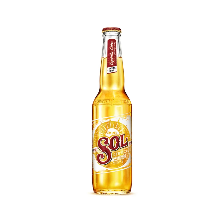Пиво Sol больше 330 мл