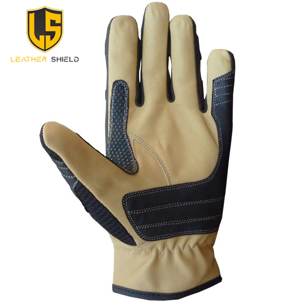 New style cow hide Genuine leather Racing gloves Pakistan Manufacturer and Exporter Germany 2022