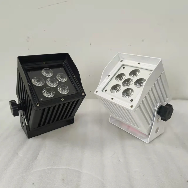 Waterpoof Phone App Control Chargeable Wireless DMX Battery Powered Par Can 6in1 RGBWA UV Led Par Light With Wifi Control