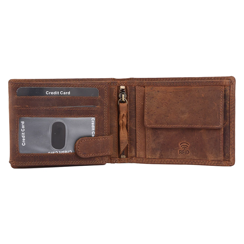 Wild Leather Mens Wallet With Card Holder Gents Wallet From India For Export Sale Available At Cheapest Price