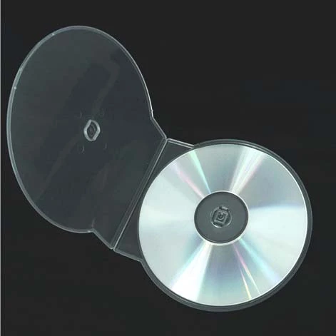 30 Years Experience in Packaging Wholesale Customize Clam Shell CD/DVD Case Slim PP Holder
