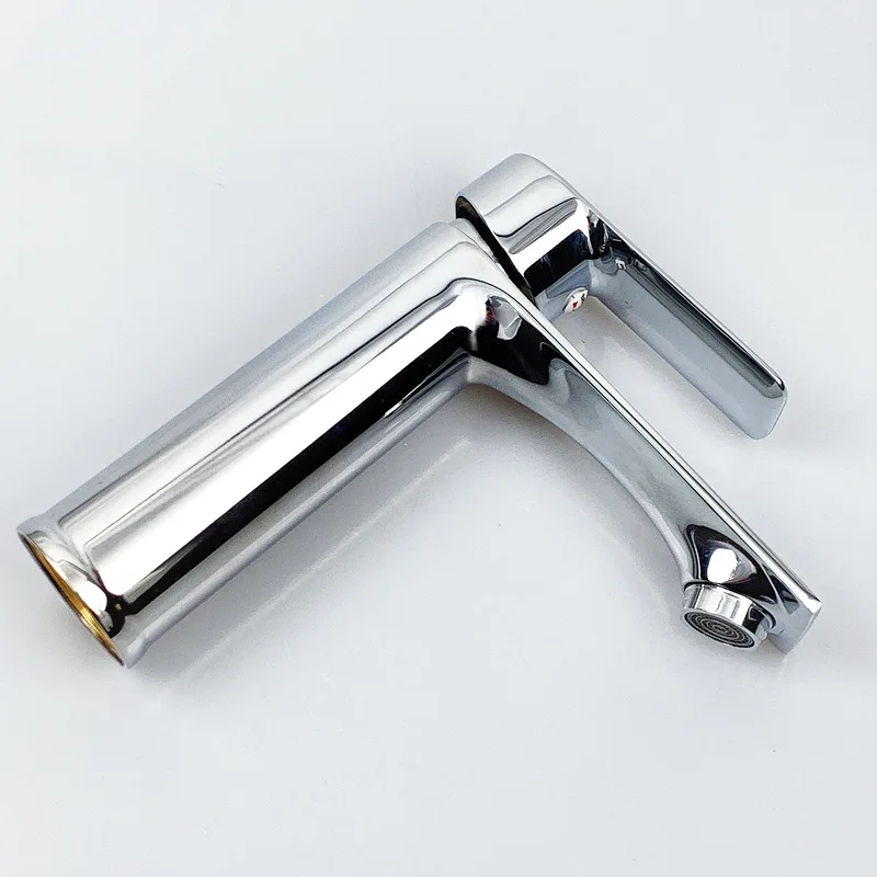 modern luxury bathroom bath & shower faucets wash water tap mixer Chrome zinc alloy sinks basin faucet