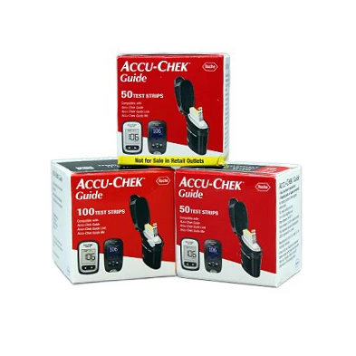 Accu-Chek направляет тест-полоски для определения уровня глюкозы и диабета 100 карат