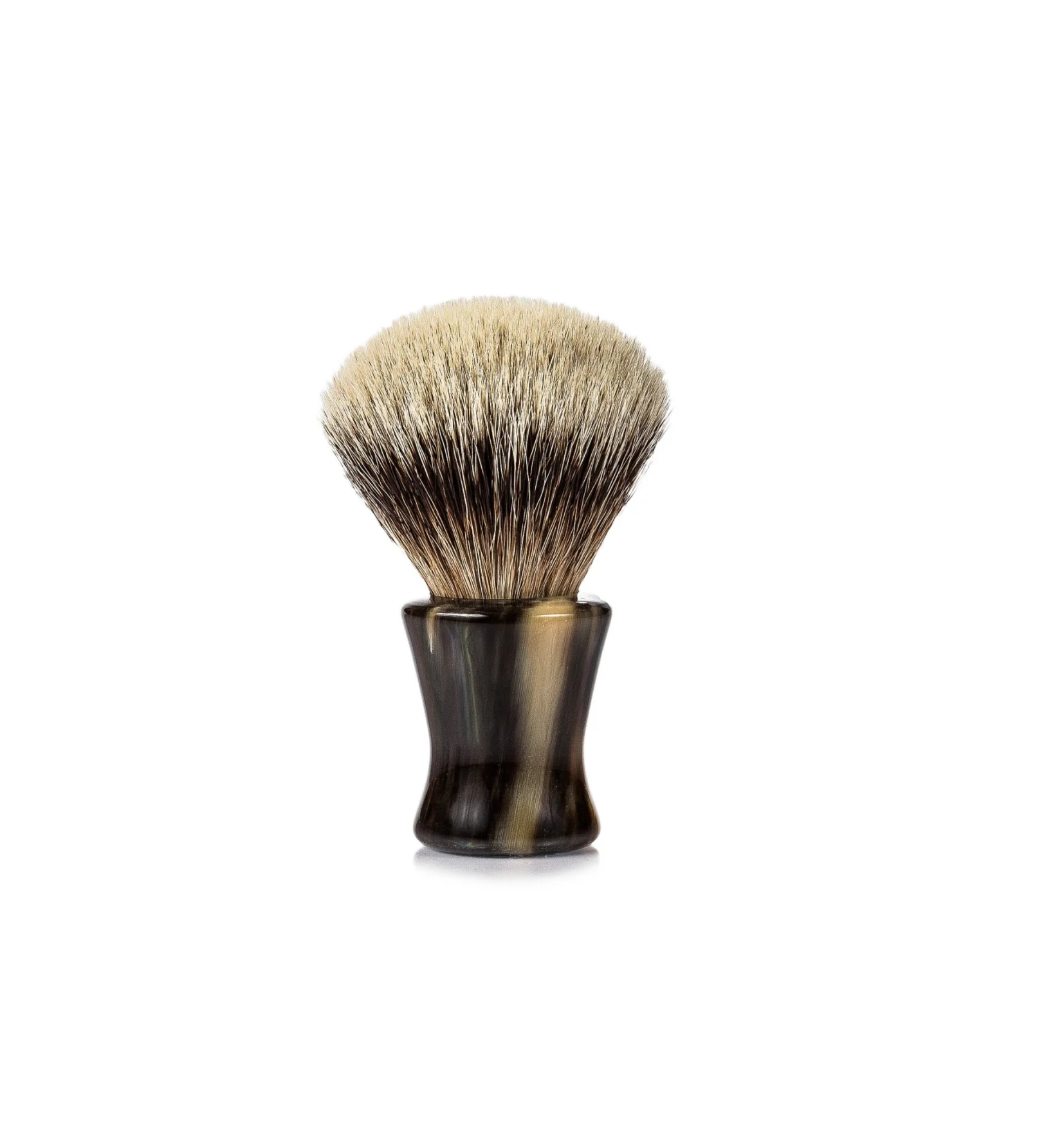 Natural buffalo horn indian origin horn shaving brush handle for customized size cheap price hot selling