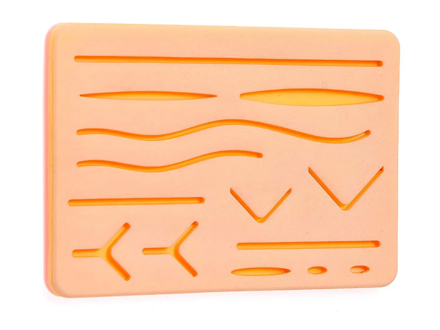 suture training practice pad good quality silicone dissecting kit set students