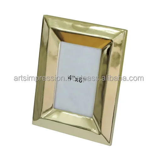 Extra Large Brass Aluminium Iron Photo Frames Metal With Competitive Prices And Stunning Quality For Bedroom Wall Picture Frame