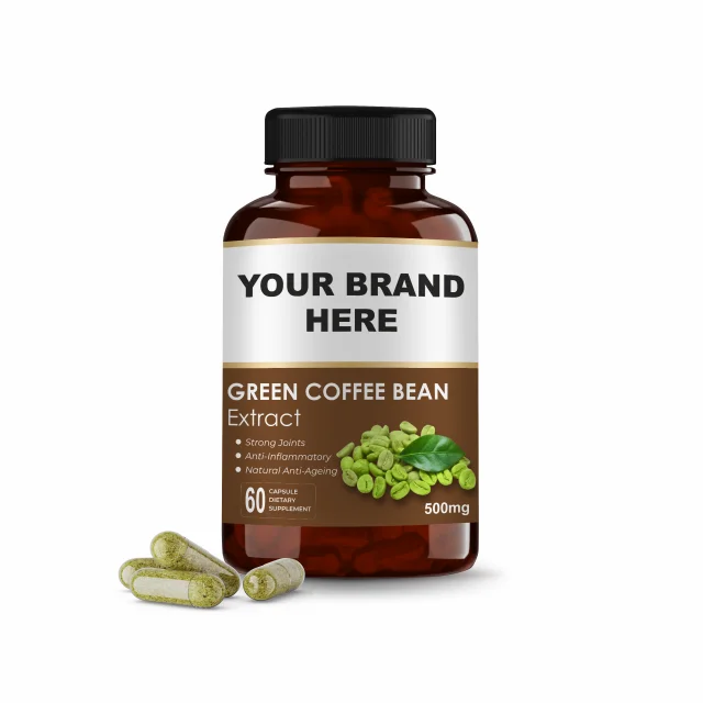 Herbal Supplement Green Coffee Bean Extract Capsules  | Herbal Capsules | Coffee Extract Capsules |