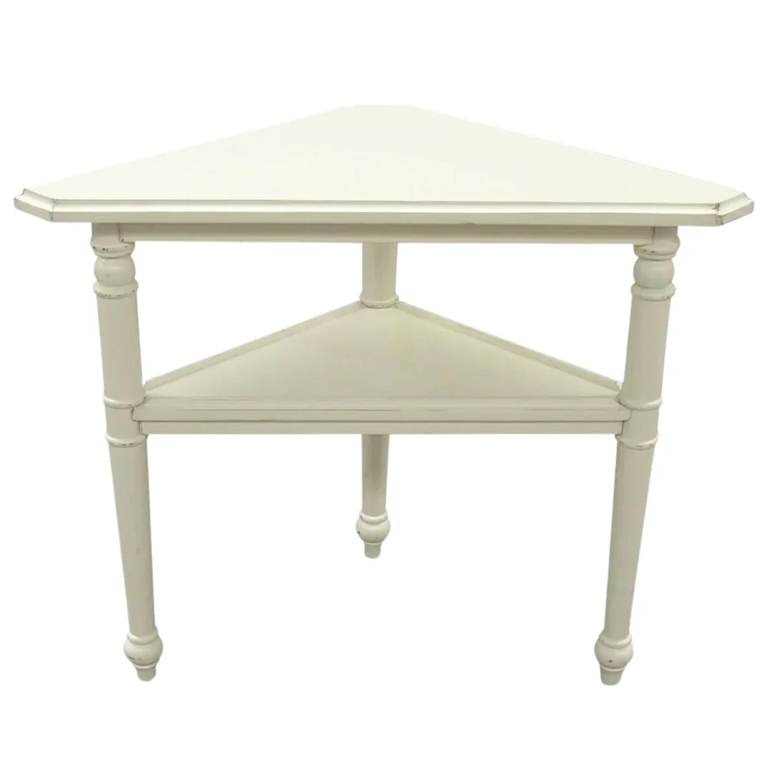 Provence Triangle Table Unique Look Can Be put Beside your bed for good use Bedroom Furniture or Living Room Furniture